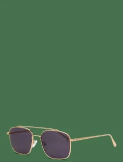 Nicki Gold Black - Square Frame