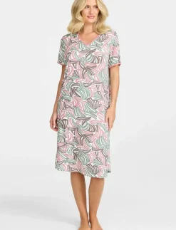 Nightdress short sl - Nattlinnen