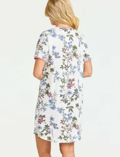 Nightdress short sl - Nattlinnen