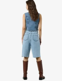 NMJYTTE NW STRAIGHT SHORTS AZ385LB FWD - Jeansshorts