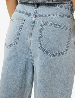 NMJYTTE NW STRAIGHT SHORTS AZ385LB FWD - Jeansshorts