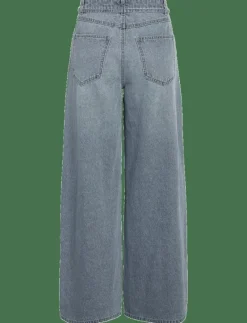 NMMAISY NW BELT LOOSE JEANS BS031LB - Vida byxor