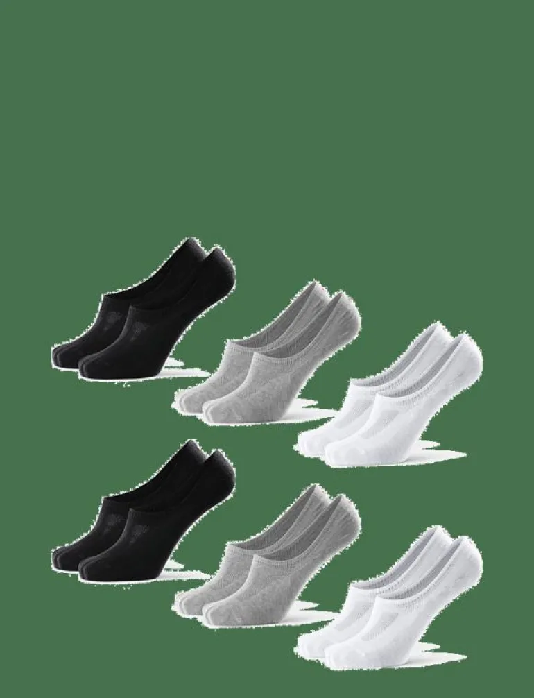 No-Show Cotton Socks 6-pack - Strumpor