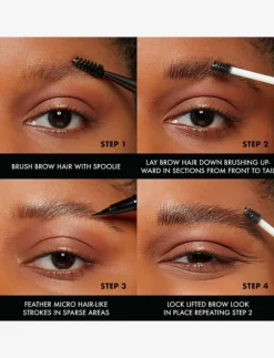 NYX Professional Makeup, The Brow Glue Instant Brow Styler, 01 Transparent, 5 g - Ögonbryn