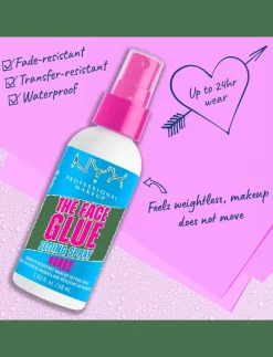 NYX Professional Makeup The Face Glue Setting Spray 60 ml - Ansikte