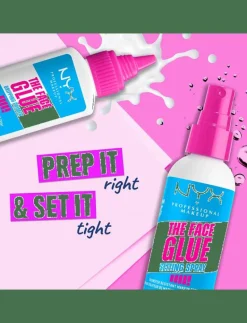 NYX Professional Makeup The Face Glue Setting Spray 60 ml - Ansikte