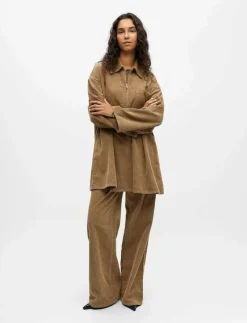 OBJALIMA OZ L/S SHIRT DRESS 141 - Korta klänningar