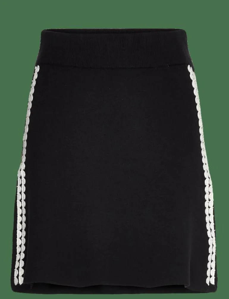 OBJRASHIA KNIT HW RE SHORT SKIRT 134 - Korta kjolar