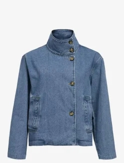 OBJTILLA GRO L/S LO DENIM JACKET NOOS - Jeansjackor