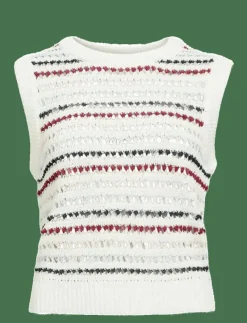 OBJZELIA S/L RE KNIT TOP 140 - Stickade västar