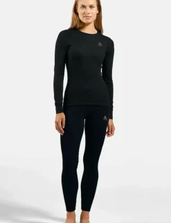 Odlo Active Warm Bl Top Crew Neck L/S - Underställströjor