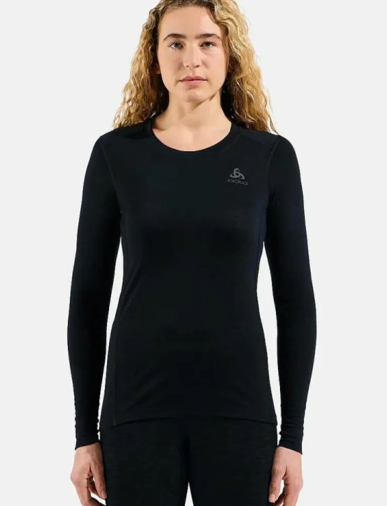 Odlo Bl Top Crew Neck L/S Merino 200 - Underställströjor