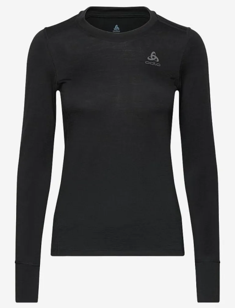 Odlo Bl Top Crew Neck L/S Merino 200 - Underställströjor