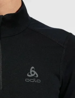 Odlo Merino 200 Bl Top Turtle Neck L/S Half Zip - Underställströjor