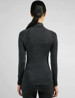 Odlo Natural Performance Pw 150 Bl Top Turtle Neck L/S Half Zip - Underställströjor