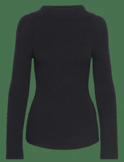 OLMJAYDEN LS OFF SHOULDER KNT - Stickat
