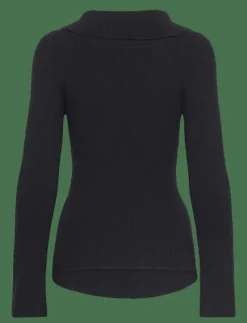 OLMJAYDEN LS OFF SHOULDER KNT - Stickat