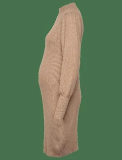 OLMKATIA L/S DRESS KNT NOOS - Stickade klänningar