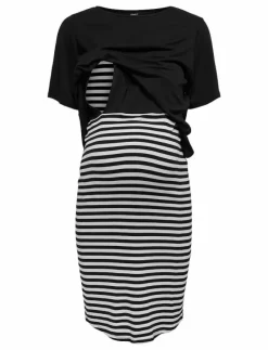 OLMOLINE S/S O-NECK NURSI DRESS JRS NOOS - Korta klänningar