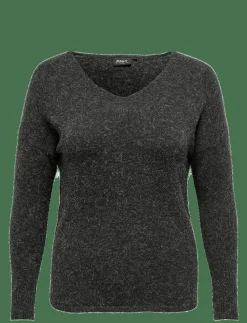 OLMRICA LIFE L/S V-NECK PULLO KNT - Stickat