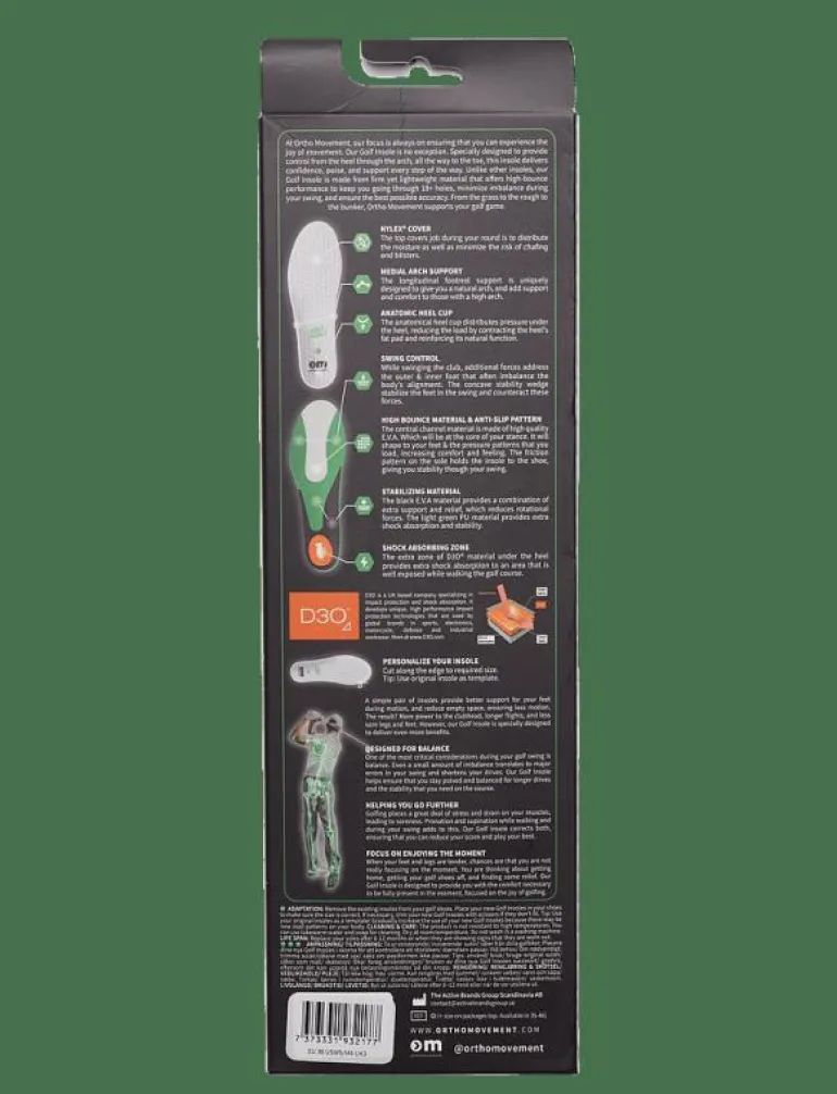 OM Golf Insole - One color - 35 - Sulor