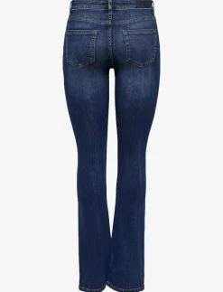 ONLBLUSH MID FLARED DNM TAI021 NOOS - Utsvängda jeans