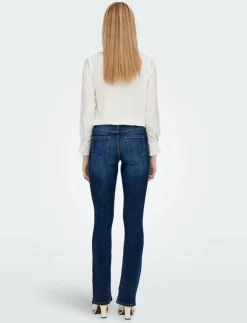 ONLBLUSH MID FLARED DNM TAI021 NOOS - Utsvängda jeans