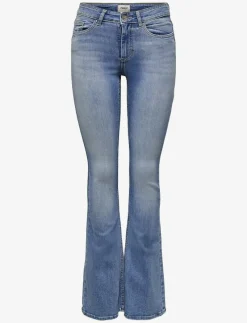 ONLBLUSH MID FLARED DNM TAI467 NOOS - Utsvängda jeans