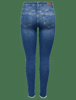 ONLBLUSH MID SK ANK RW DNM REA1319 NOOS - Skinny Jeans