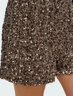 ONLCONFIDENCE NEW SEQUINS SHORTS JRS - Casual shorts