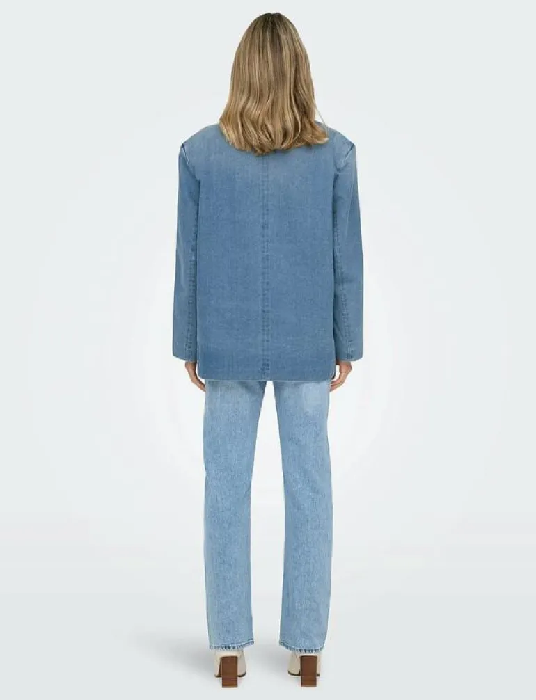 ONLCORY LS DNM BLAZER GUA - Enkelknäppta kavajer