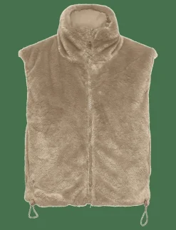 ONLDANA FAUX FUR REV.WAISTCOAT OTW CC - Vadderade västar