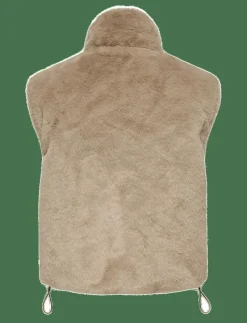 ONLDANA FAUX FUR REV.WAISTCOAT OTW CC - Vadderade västar