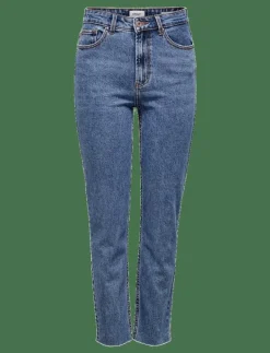 ONLEMILY HW ST RW CR AN MAE05 NOOS - Straight jeans