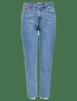 ONLEMILY HW ST RW CR AN MAE06 NOOS - Straight jeans