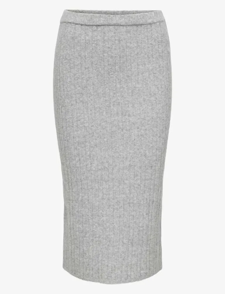ONLJEANETT LIFE MIDI RIB SKIRT CC KNT - Midi kjolar