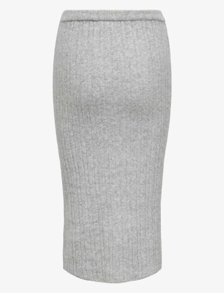 ONLJEANETT LIFE MIDI RIB SKIRT CC KNT - Midi kjolar