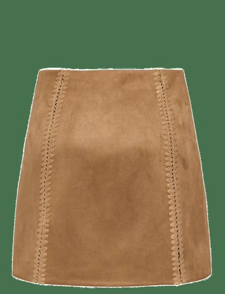 ONLJOLINE FAUX SUEDE SKIRT OTW - Korta kjolar