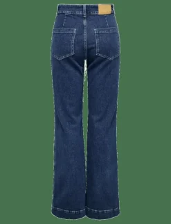 ONLJUICY HW WIDE POCKET DNM JEANS CRO - Vida byxor