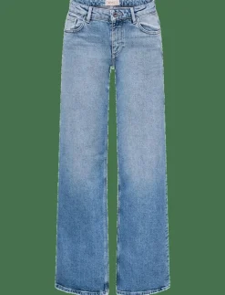 ONLJUICY LW WIDE LEG DNM REA365 NOOS - Vida byxor