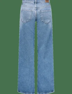 ONLJUICY LW WIDE LEG DNM REA365 NOOS - Vida byxor