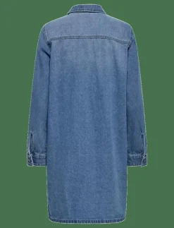ONLLISA L/S DNM DRESS GUA - Korta klänningar