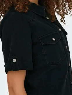 ONLLISA S/S DNM DRESS GUA NOOS - Korta klänningar