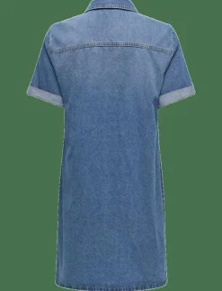ONLLISA S/S DNM DRESS GUA NOOS - Korta klänningar