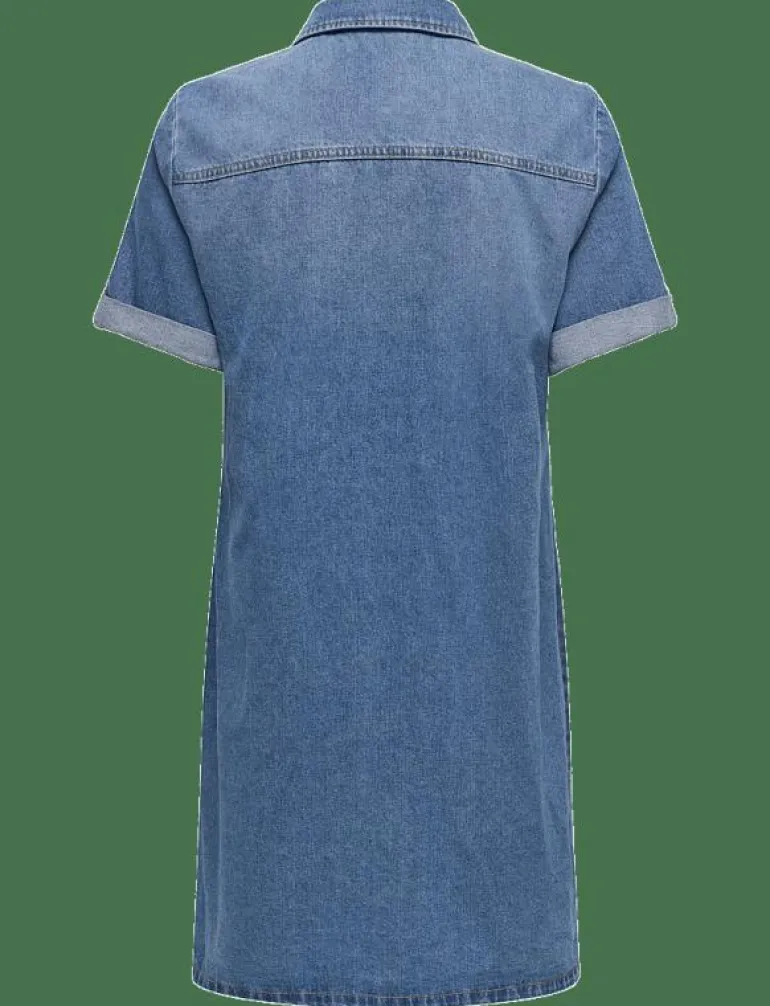 ONLLISA S/S DNM DRESS GUA NOOS - Korta klänningar
