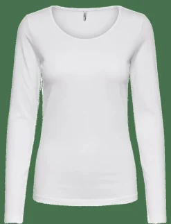 ONLLIVE LOVE L/S ONECK TOP NOOS JRS - Långärmade toppar