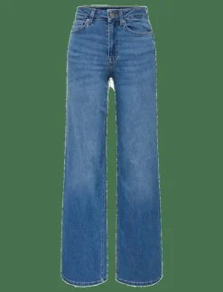 ONLMADISON BLUSH HW WIDE DNM DOT372 NOOS - Vida byxor