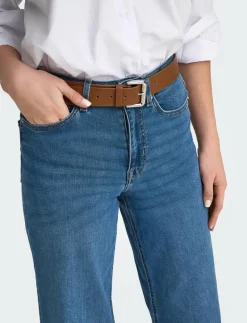 ONLMADISON BLUSH HW WIDE DNM DOT372 NOOS - Vida byxor