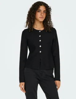 ONLMELLI LIFE LS ONECK BUT CARDI RP KNT - Koftor