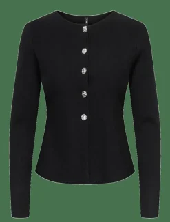 ONLMELLI LIFE LS ONECK BUT CARDI RP KNT - Koftor